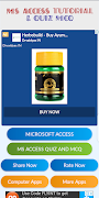 MS ACCESS Tutorial & Quiz screenshot 1