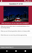 MD Practice Driving Test Screenshot 2
