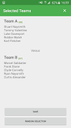 Team Picker تصوير الشاشة 1