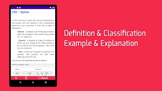 Learn CSS Tutorial Offline screenshot 5