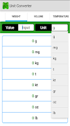 Unit Converter imagem de tela 1