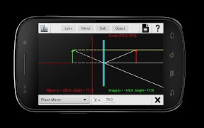 برنامه‌نما Ray Optics عکس از صفحه