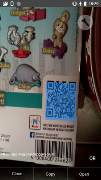برنامه‌نما QR reader عکس از صفحه