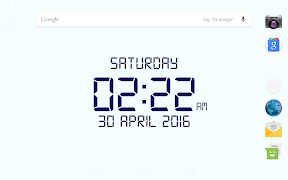 Digital Clock اسکرین شاٹ 6