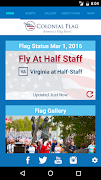 Colonial Flag App پوسٹر