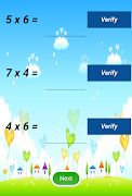 Multiplication games screenshot 4