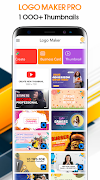 Logo Maker : Thumbnail, Poster اسکرین شاٹ 1