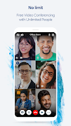 Wefie -  Free Cloud Meetings ,  Call & Chat تصوير الشاشة 1