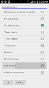 Genetics MCQ syot layar 1