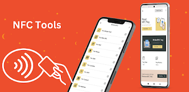 NFC Tools -Tag Writer & Reader الملصق