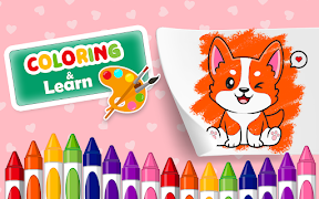 Coloring & Learn Poster
