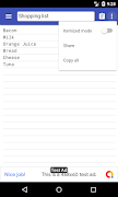Itemizer Notepad ภาพหน้าจอ 2