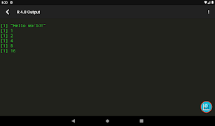 R Programming Compiler captura de pantalla 7