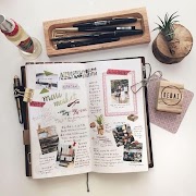 Idées de conception de journal Affiche