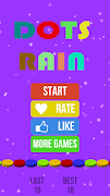 Dots Rain تصوير الشاشة 1