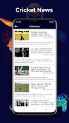 Cricket Live - Live Cricket Score & Streaming ảnh chụp màn hình 5
