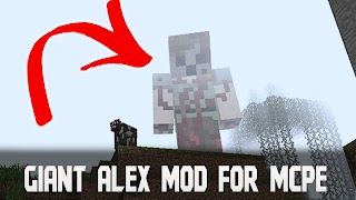 Giant Alex Mod for Minecraft Ekran Görüntüsü 2