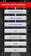 Learn Cisco ASA Firewall Basic Command Plakat