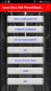 Learn Cisco ASA Firewall Basic Command Plakat