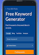 برنامه‌نما Keyword Tool Pro - SEO Tools عکس از صفحه