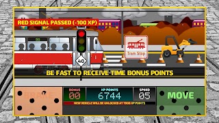 Tram Driver Simulator 2D 截图 3