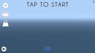 Cubefield screenshot 1