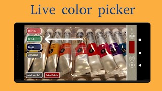 ColorMeter camera color picker screenshot 1