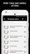 All Sample Letters पोस्टर