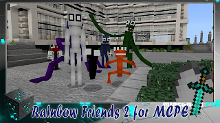 Rainbow Friends 2 for MCPE screenshot 3
