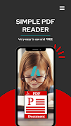 Simple pdf reader poster