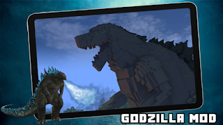 Mod Godzilla Monstre Minecraft capture d'écran 3