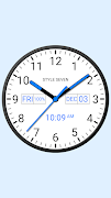 Analog Clock Widget Plus-7 পোস্টার