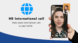 video calls and chat plakat