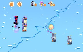 Penguins of brain plakat