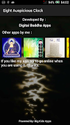 برنامه‌نما Eight Auspicious Clock Widget عکس از صفحه