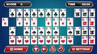 Gaps Solitaire - Card Puzzle screenshot 1