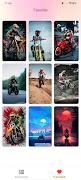 Motorbikes Wallpapers captura de pantalla 3