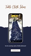 برنامه‌نما Table Cloth Design Ideas عکس از صفحه
