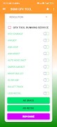 برنامه‌نما BGMI GFX TOOL عکس از صفحه