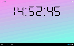 Digital Clock Live Wallpaper screenshot 6