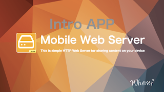 Mobile Web Server with Plugins screenshot 2