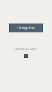 Dining Note -Simple Diet Diary imagem de tela 7