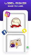 Label Maker | Sticker & Design скриншот 4
