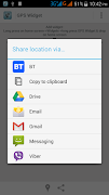 GPS Location Widget скриншот 2