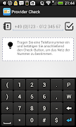 Provider Check تصوير الشاشة 1