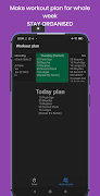 Workout Timer: HIIT & Planning capture d'écran 1