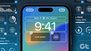 Lock Screen iOS 17 Screenshot 1