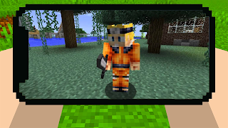 Ninja Naruto mod Minecraft PE скриншот 4