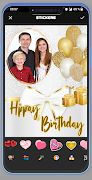 Birthday Photo Frames ภาพหน้าจอ 3