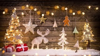 Christmas background پوسٹر